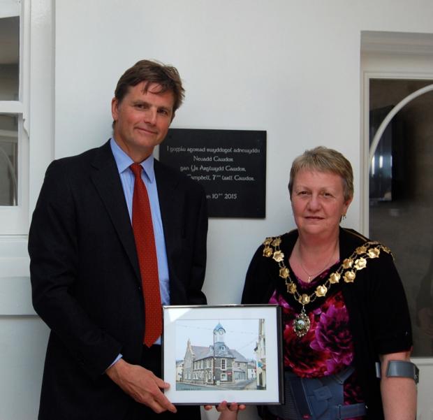 Earl Cawdor officially opens refurbished Cawdor Hall